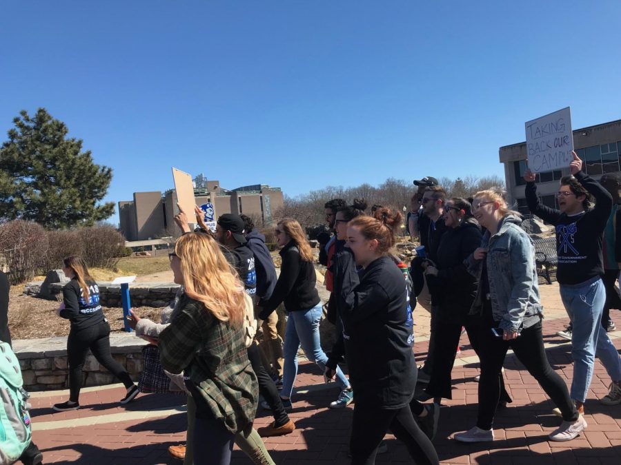 A rally aimed at addressing recent reports of on-campus sexual misconduct and assault took place last Tuesday.