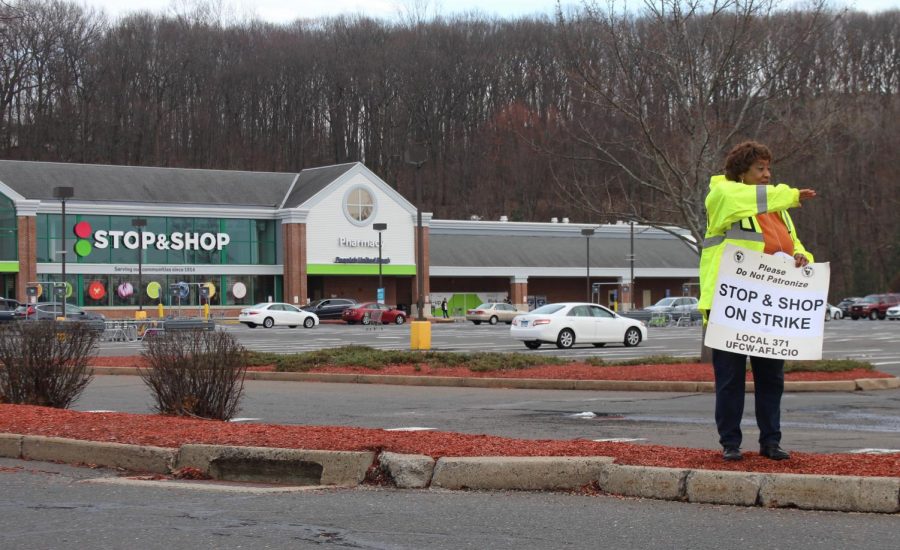 Gloria Patman was one of more than 30,000 Stop and Shop workers striking across New England last week; the strike continued as of Monday.