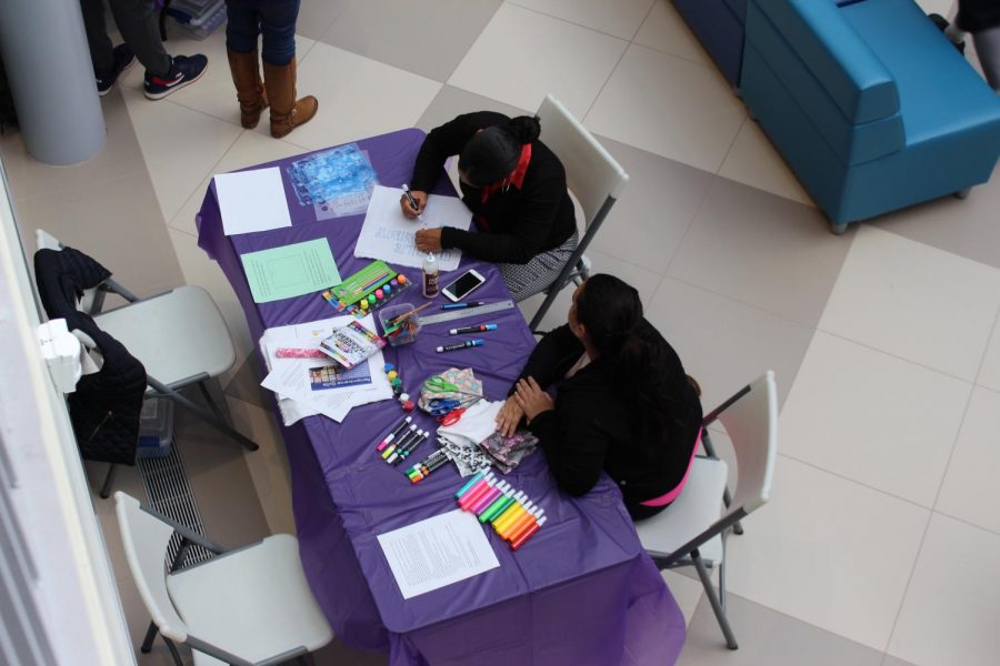 CCSU hosted a quilt square-making event in remembrance of lives lost to drug addiction.