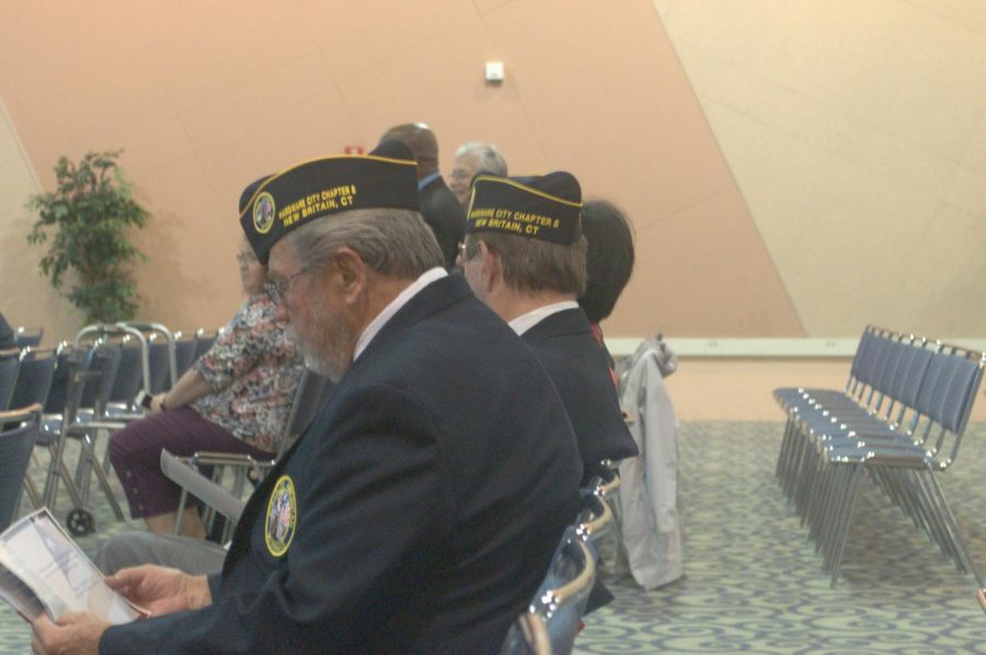 Local veterans and service members honored those 