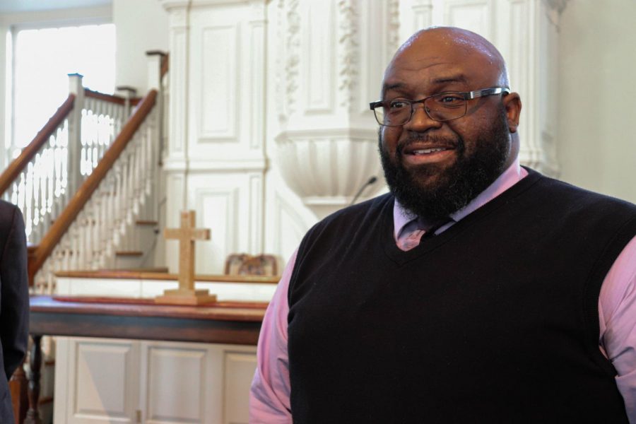 Former Director of Student Conduct has looked to his faith for support and spiritual guidance.