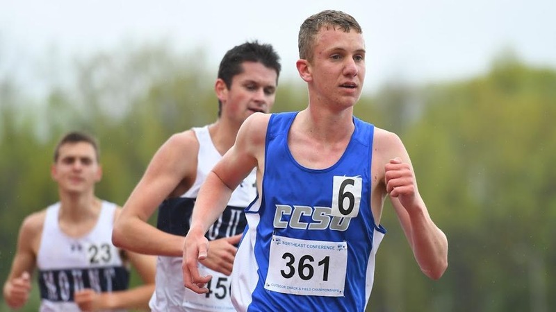 Elias Field (pictured), ran in the 3000m and noted a personal best.