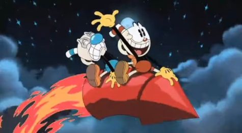 A scene from The Cuphead Show! Opening.