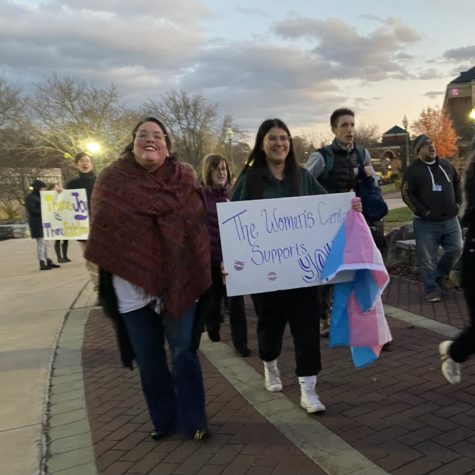 The Ruthe Boyea Women's Center present at the march.