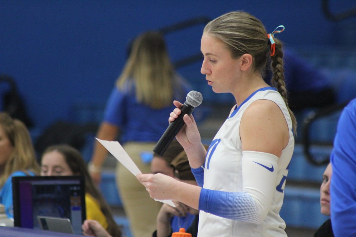 CCSU Volleyball Holds Student-Athlete Mental Health Night