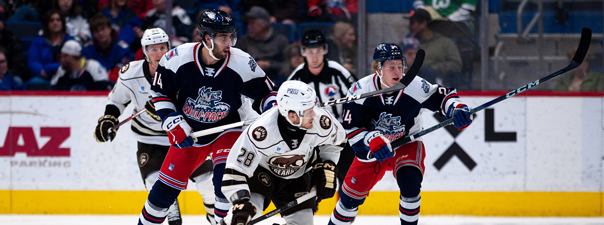 Bryan Yoon Makes AHL Debut as Wolf Pack Fall to Bears