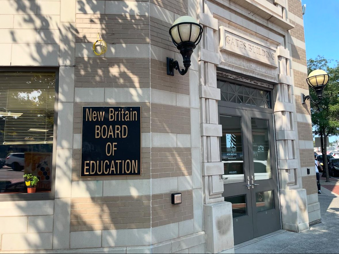 New Britain Board of Education building.