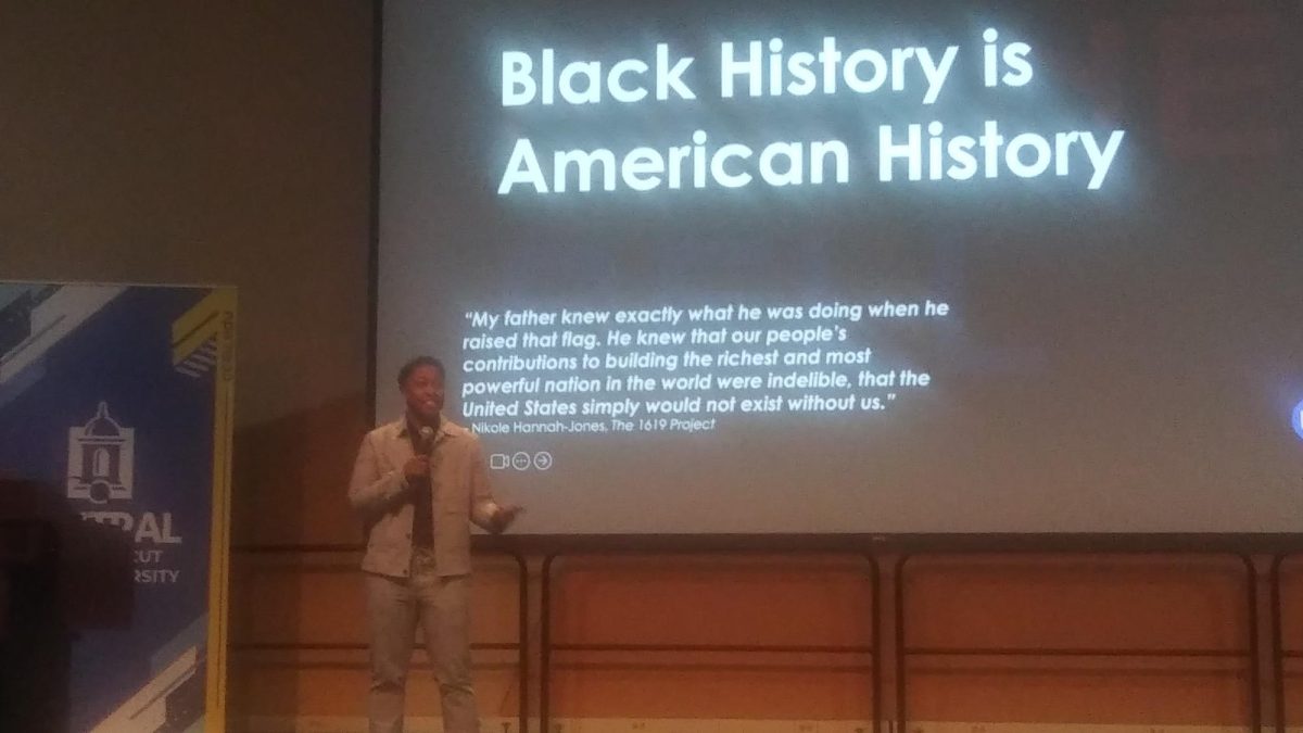 Community Activist Speaks on Acknowledging Black History in American History