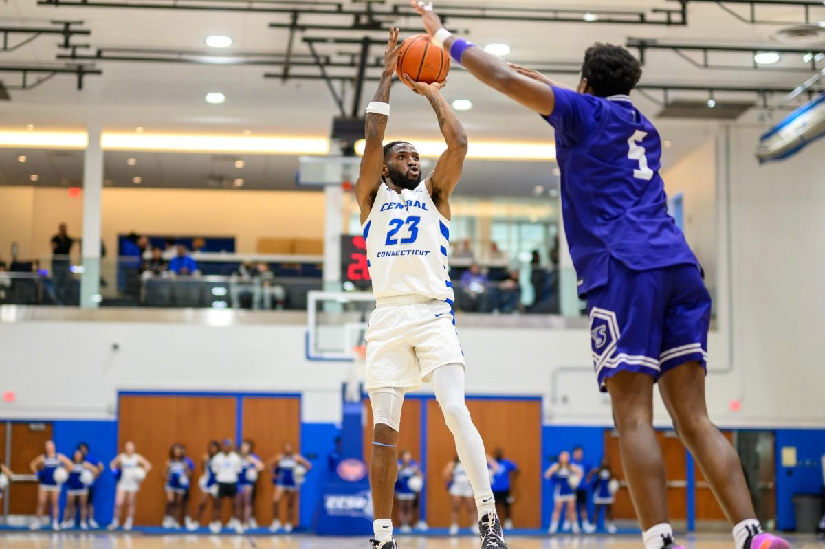 Senior guard Jordan Jones was named NEC Player of the Year on Tuesday, March 4. 