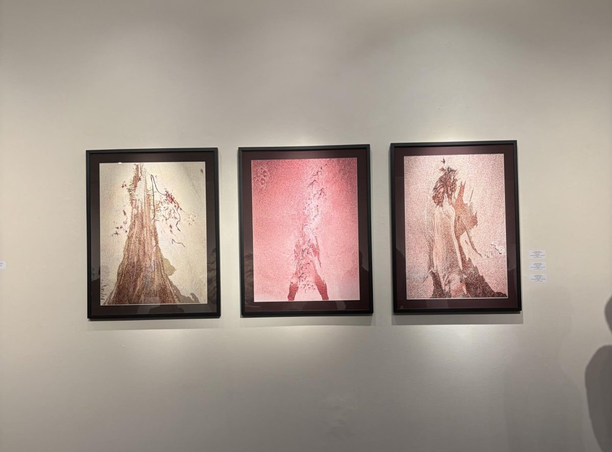Manning's digital work was inspired by the beach