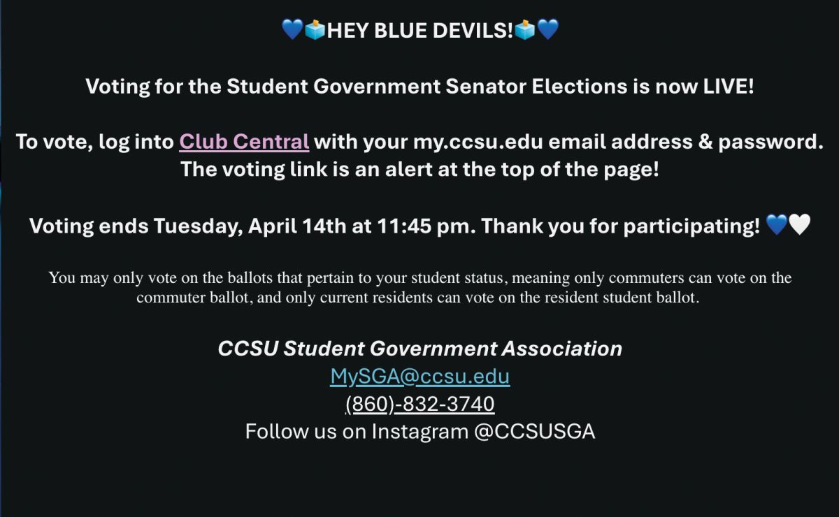 Voting ends on Tuesday, April 14